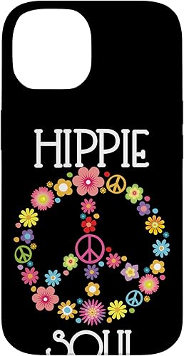 Miniatura 4 de iPhone 7 Plus8 Plus Hippie Soul Flower Power Floral Peace Sign 60s 70s Estuche de regalo