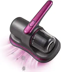 Aspirador Antiácaro com Esterilização UV – Portátil, Sem Fio e Ideal para Quem Tem Alergia