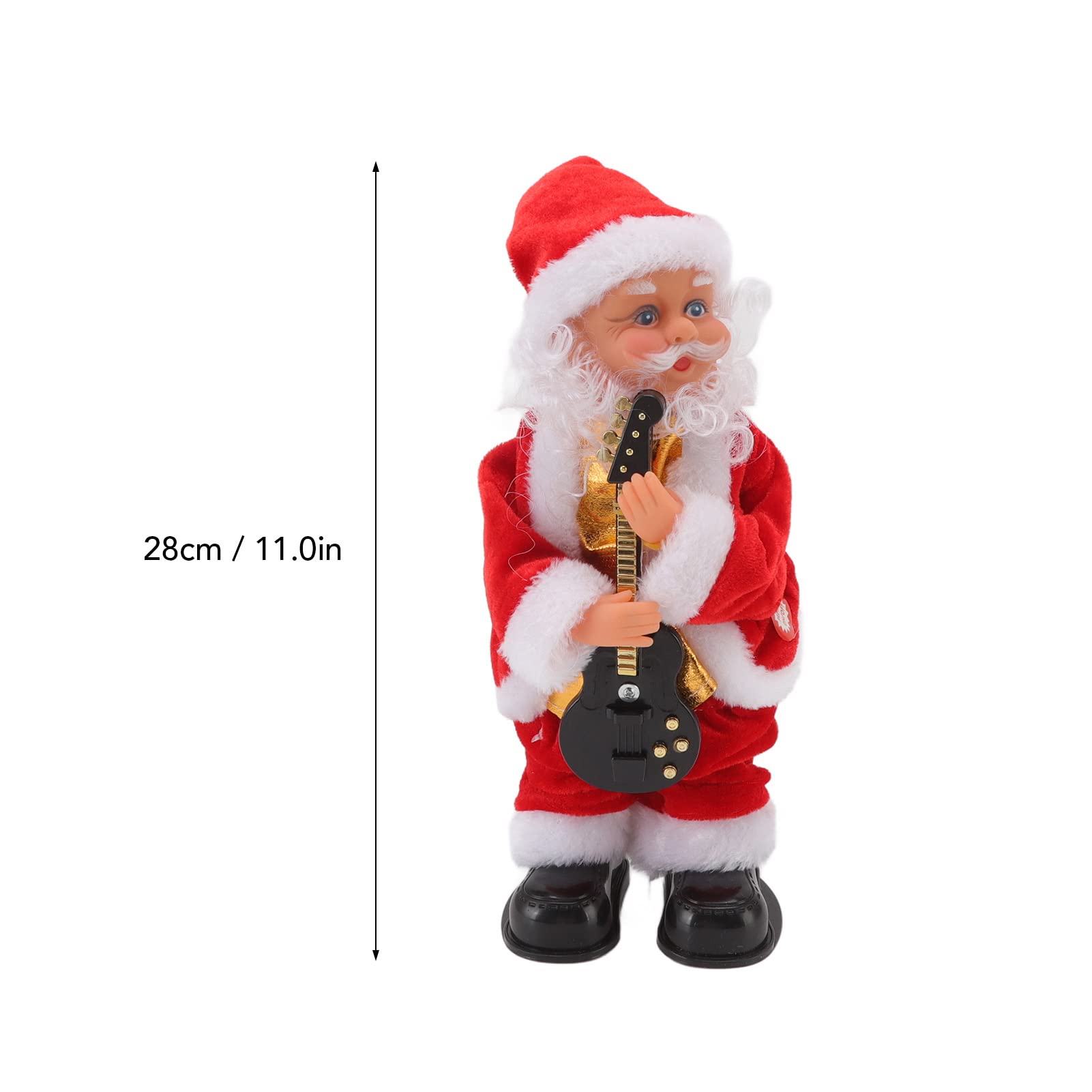Amazon｜QANYEGN エレクトリックミュージカルダンシングサンタ、腰振り