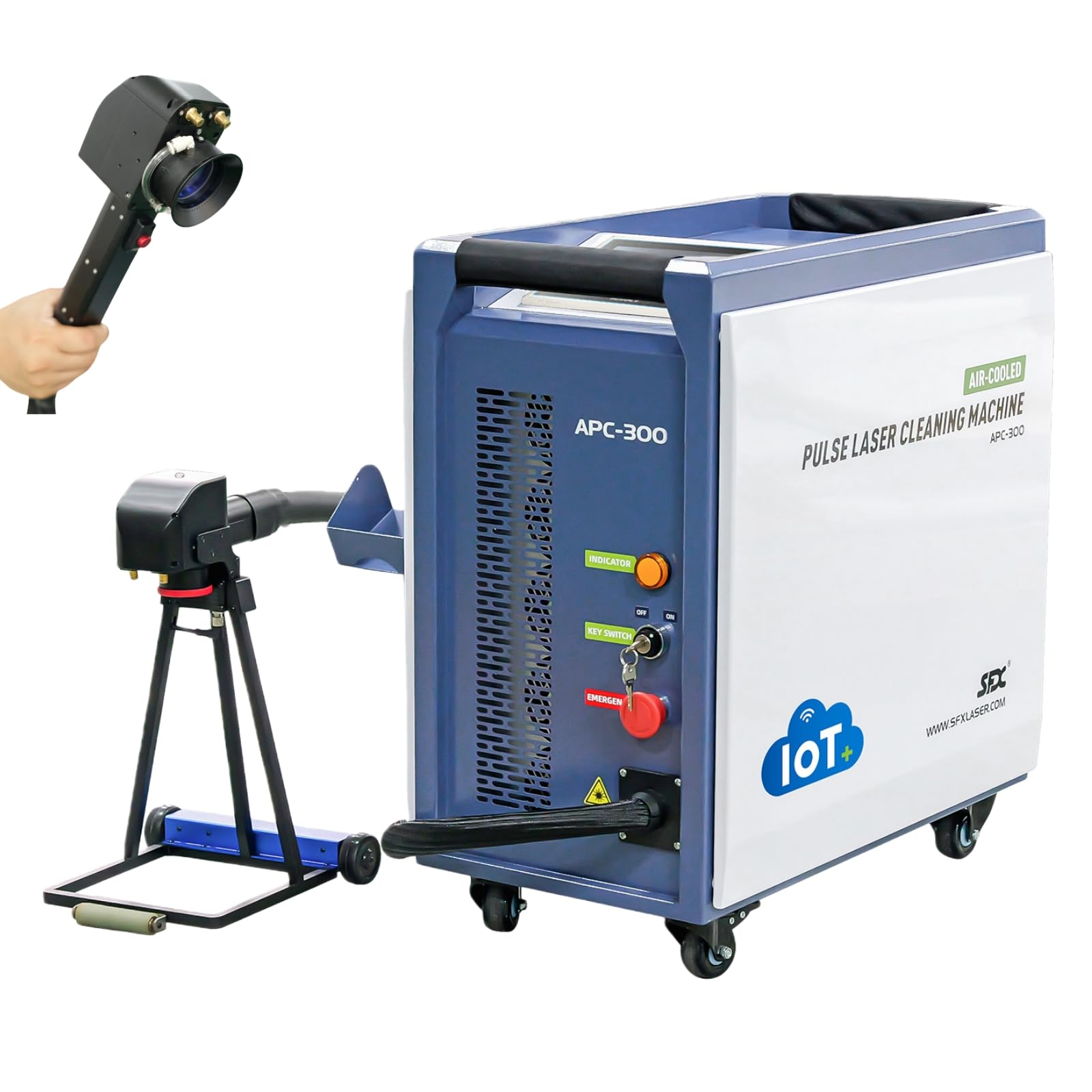 Amazon.com: WTTTOOLS 300 W IOT Laser Cleaning Machine for Wood IOT