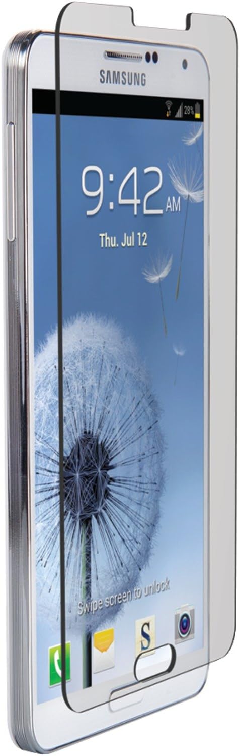 Glass Screen Protector for Samsung Galaxy Note 3 - Retail Packaging - Clear Bezel