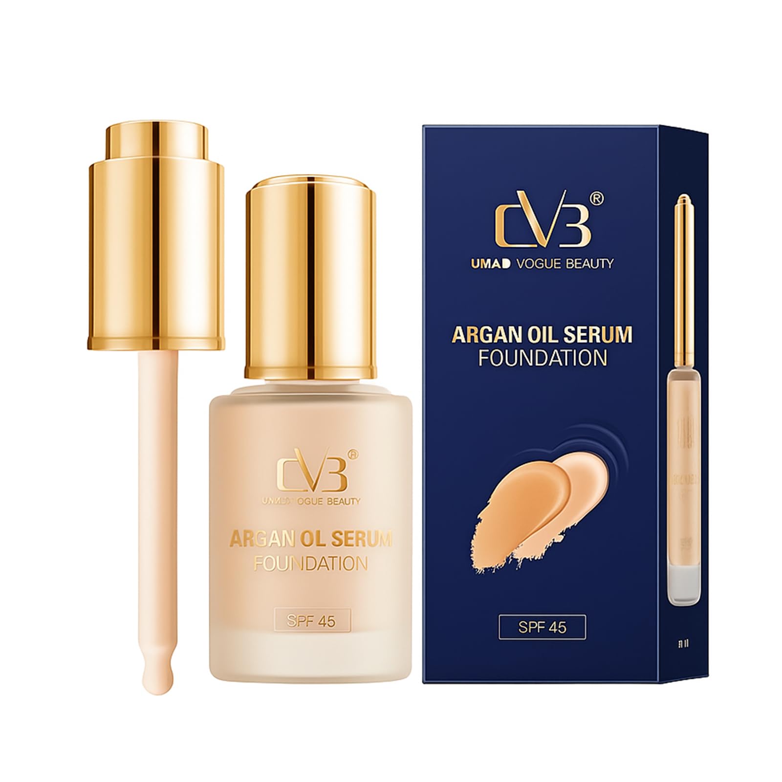 CVB C101A Argan Oil Serum | Nourishing & Hydrating Face and Hair Serum for Smooth, Shiny, Frizz-Free Results | Lightweight, Non-Greasy Formula-image-4
