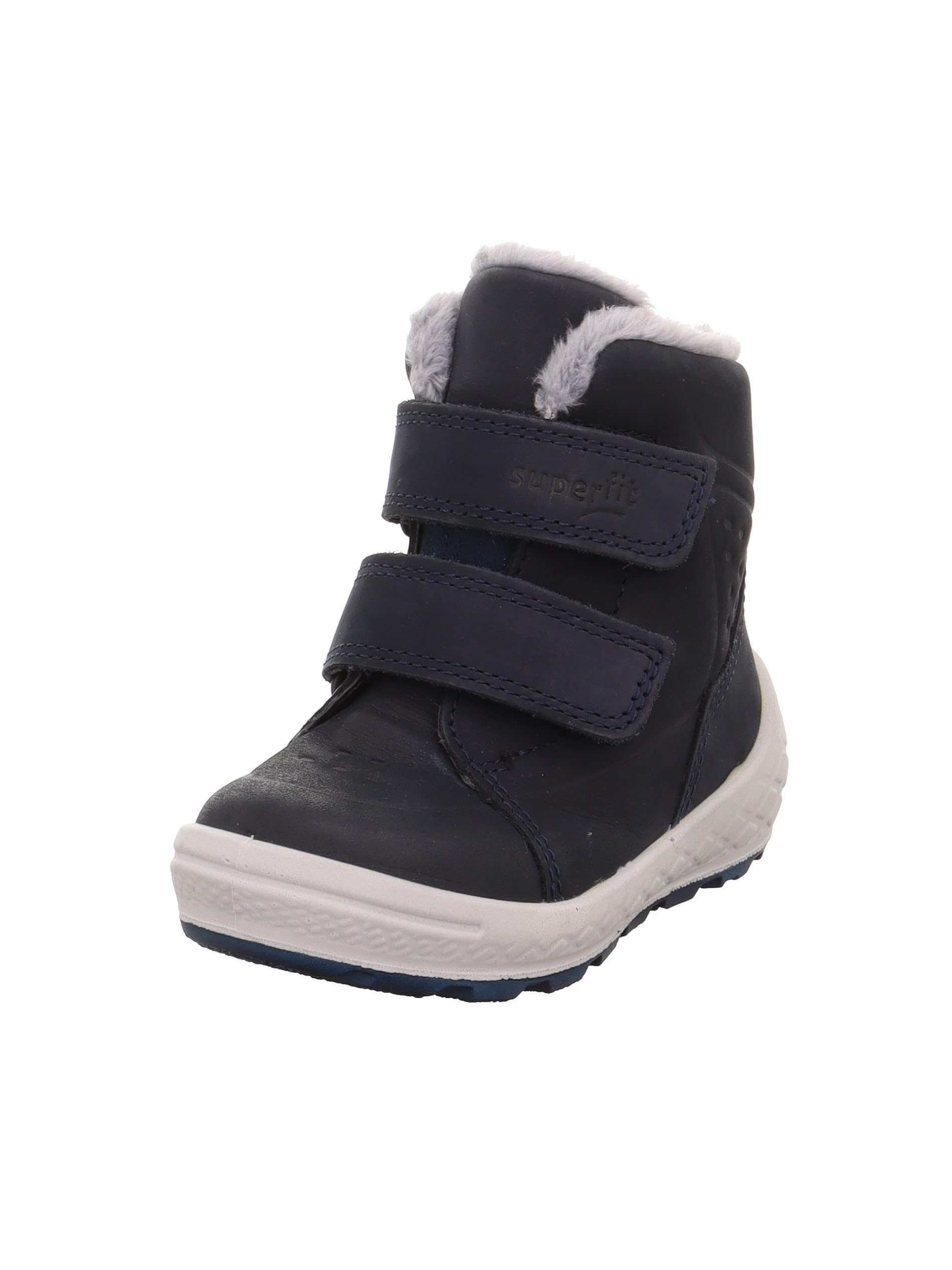 Superfit Boys GROOVY warm gefütterte Gore-Tex Stiefel, blau 8000