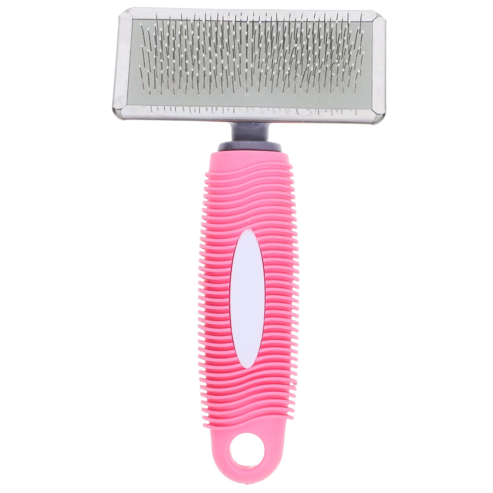 BESTonZON Large Frame Pet Grooming Comb Dog Brush for Short Haired Dogs Cat Comb for Matted Hair Pet Hair Remover Tool