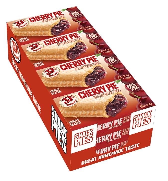 JJs Bakery Cherry Pie, 4 Ounce -- 48 per case.