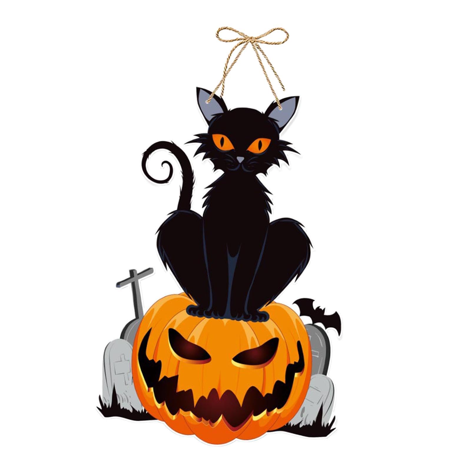 saz dekor halloween door sign props happy halloween hanging sign for yard outdoor home style e