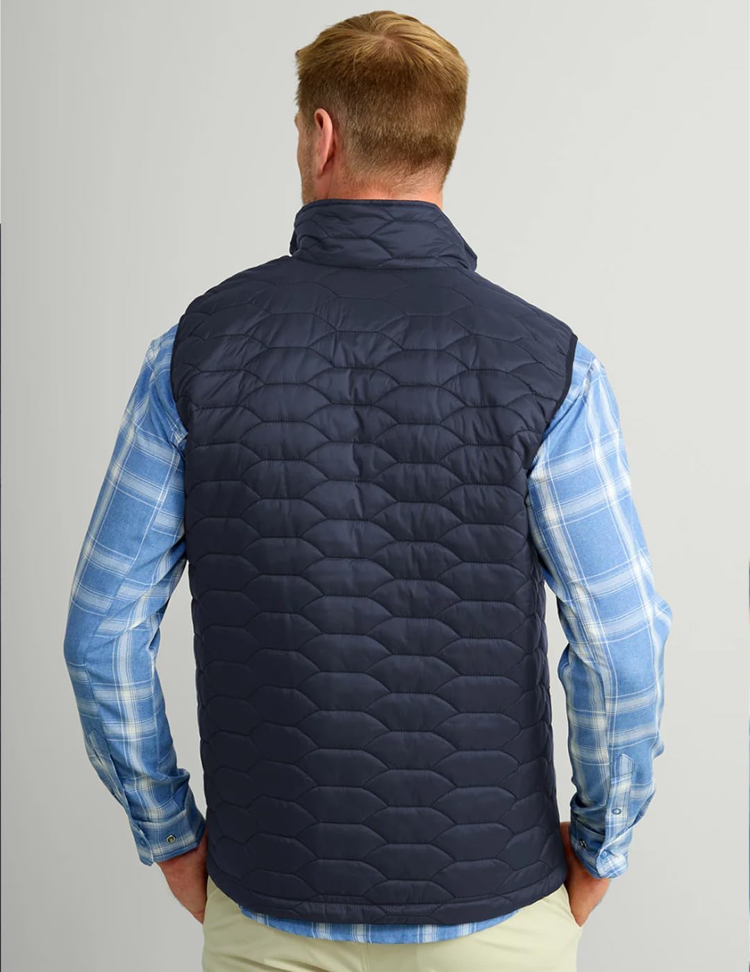 HUK - Men's Scale Vest, DWR Insulated Performance Fishing Vest