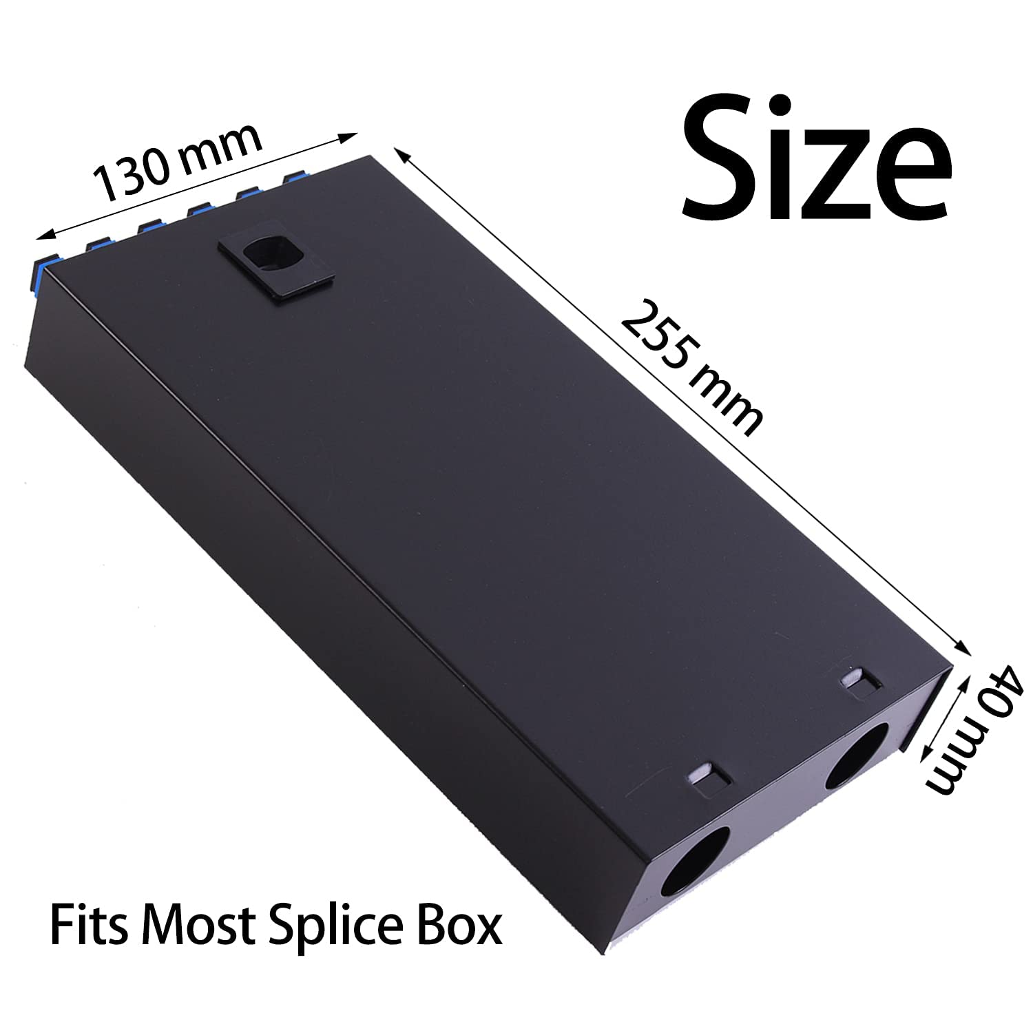 LGX Panel Wall Mount Fiber Enclosure LC-UPC Kit zawiera 6 złączek Duplex LC SM w kartonie z 12 pasmami SingleMode 9/125 szpuli 1M LC Fiber Pigtail do optycznego łączenia fuzyjnego