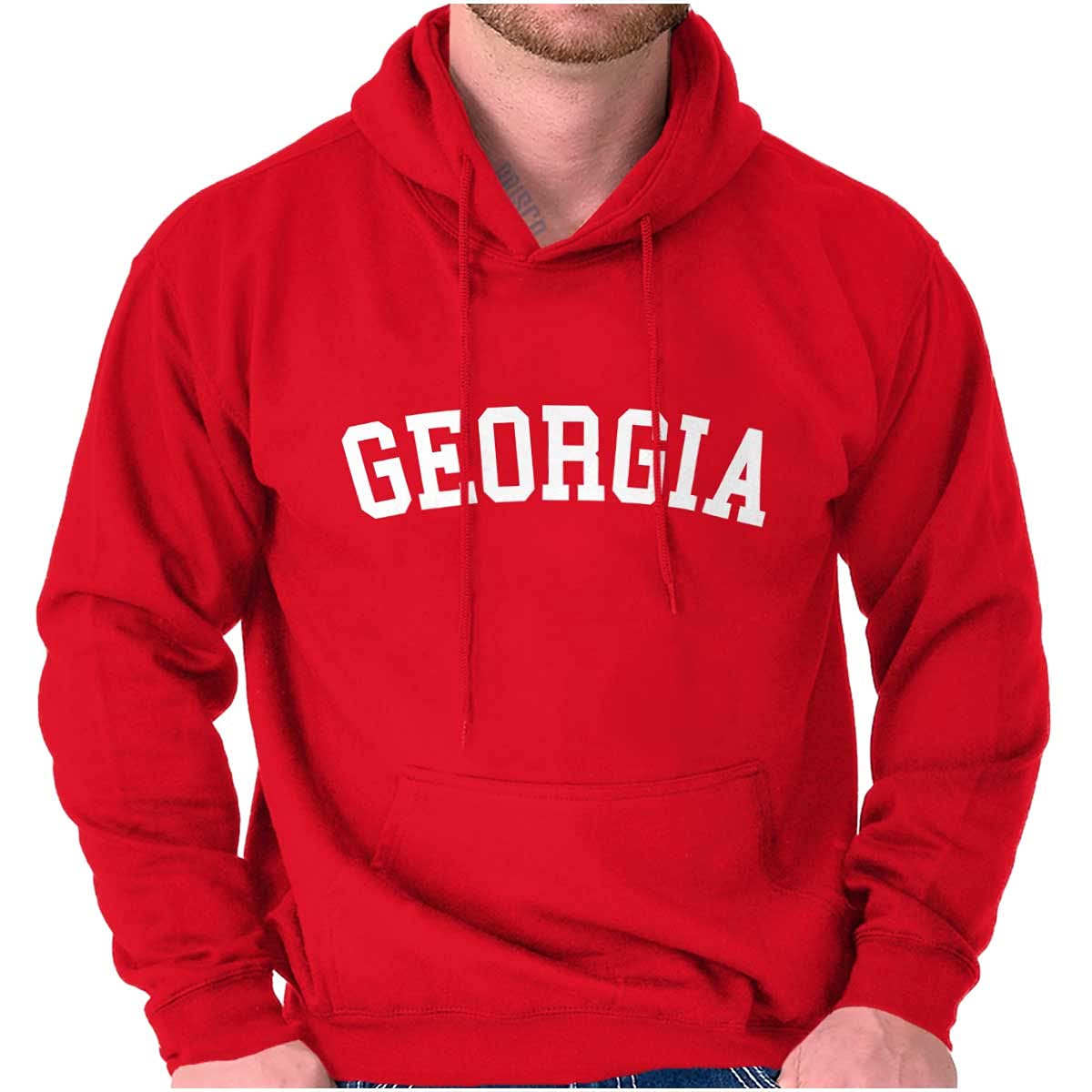 Georgia Simple Traditional Classic Hoodie Sweatshirt Women Men