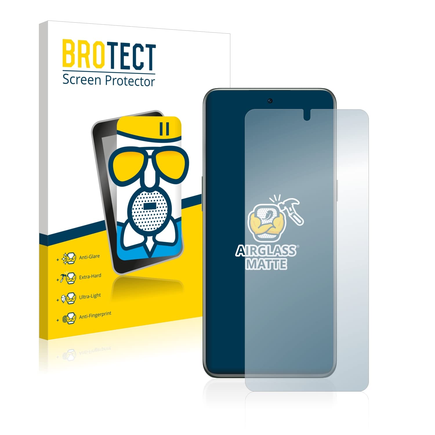 brotect Pellicola Protettiva Opaca per OnePlus 10T 5G Pellicola Protettiva Anti-Riflesso (2 Pezzi