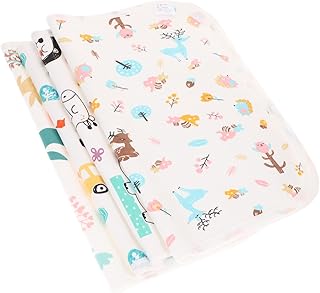 ULDIGI Folha De 4 Pçs Esteiras Ao Ar Livre Colchão De Fraldas Infantis Almofada De Berço Almofada De Troca De Mesa Forros Almofada De Troca Forros Colchão Infantil Lavável Almofada De