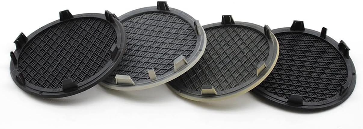 Front/Rear Door Woofer Loudspeaker Cover For BMW X5 X6 F15 F16 2015 2016 2017 2018 (Black)