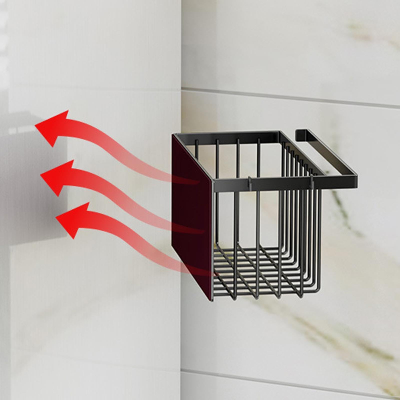Magnetregal Am Kühlschrank Gewürzregal zur Küchenorganisation | Magnetischer Trocknerball-Halter Für Küche Zuhause Waschküche Balkon Wohnheim Schranktür Wohnmobil Und
