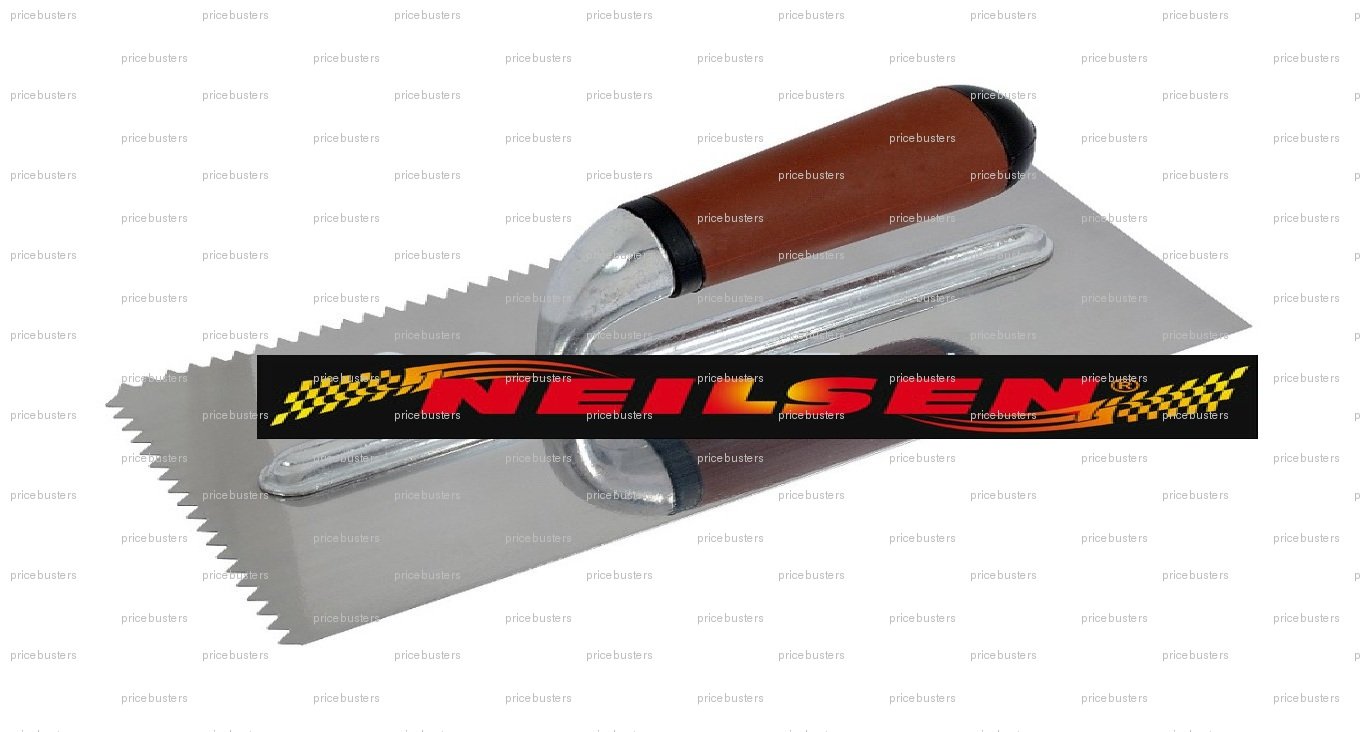 Neilsen 280mm Adhesive Notched Tile Tiling Serrated Spreading Trowel Tool