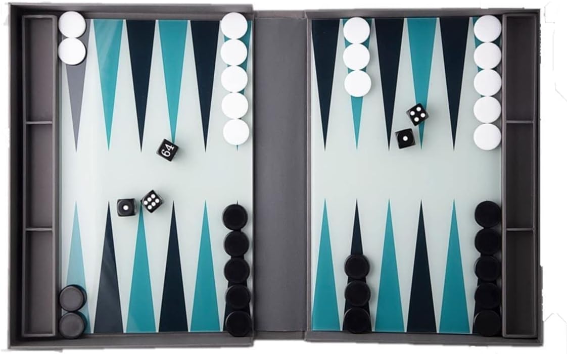 Traditional, Classic, Board, Card, and Coffee Table Games,Easy to Carry,Friend Family Activity ((CLASSIC-BACKGAMMON) by PRINTWORKS