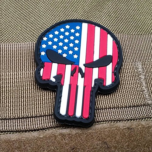 NEO Tactical Gear Punisher American Flag Morale Patch