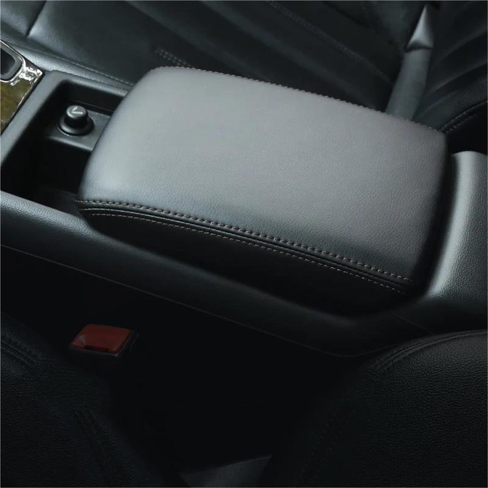 Noheeu Black Car Center Armrest Box Cover Tray Box Bracket For Q3 F3 For Sportback 2019 2020 2021 2022 2023 2024(Black)