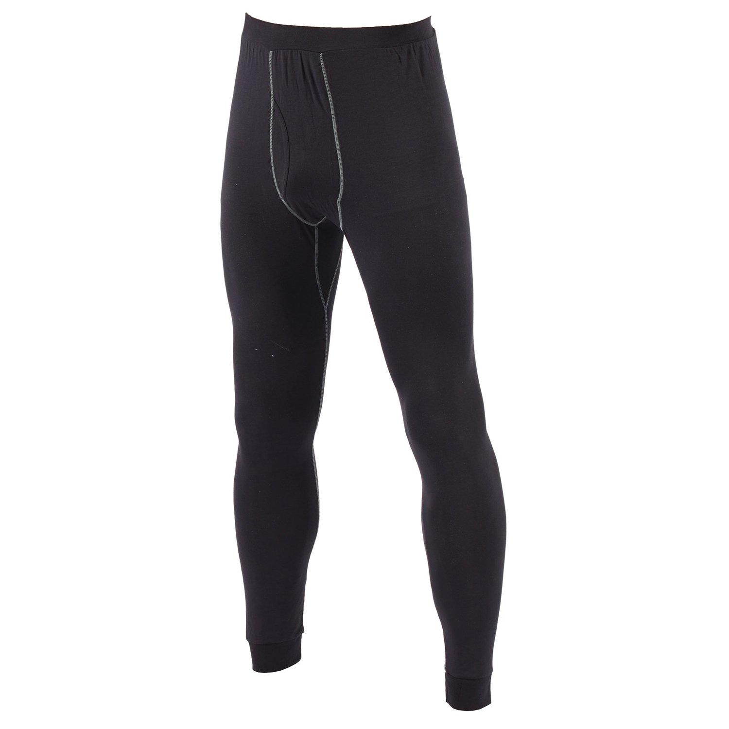 Dickies Men's Black Thermal Long Johns-Extra Extra Large (46-48")