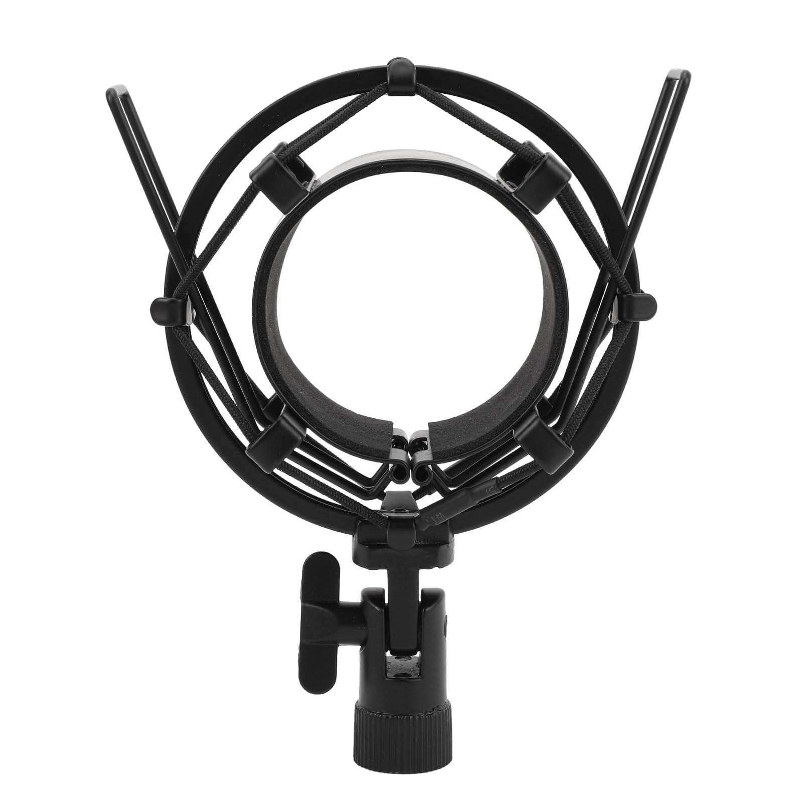 Microphone Shock Mount, Universal Shockmount For Microphones 55-60Mm In Diameter, Anti Vibration and Noise Mic Clip Holder Mount with Soft Pad