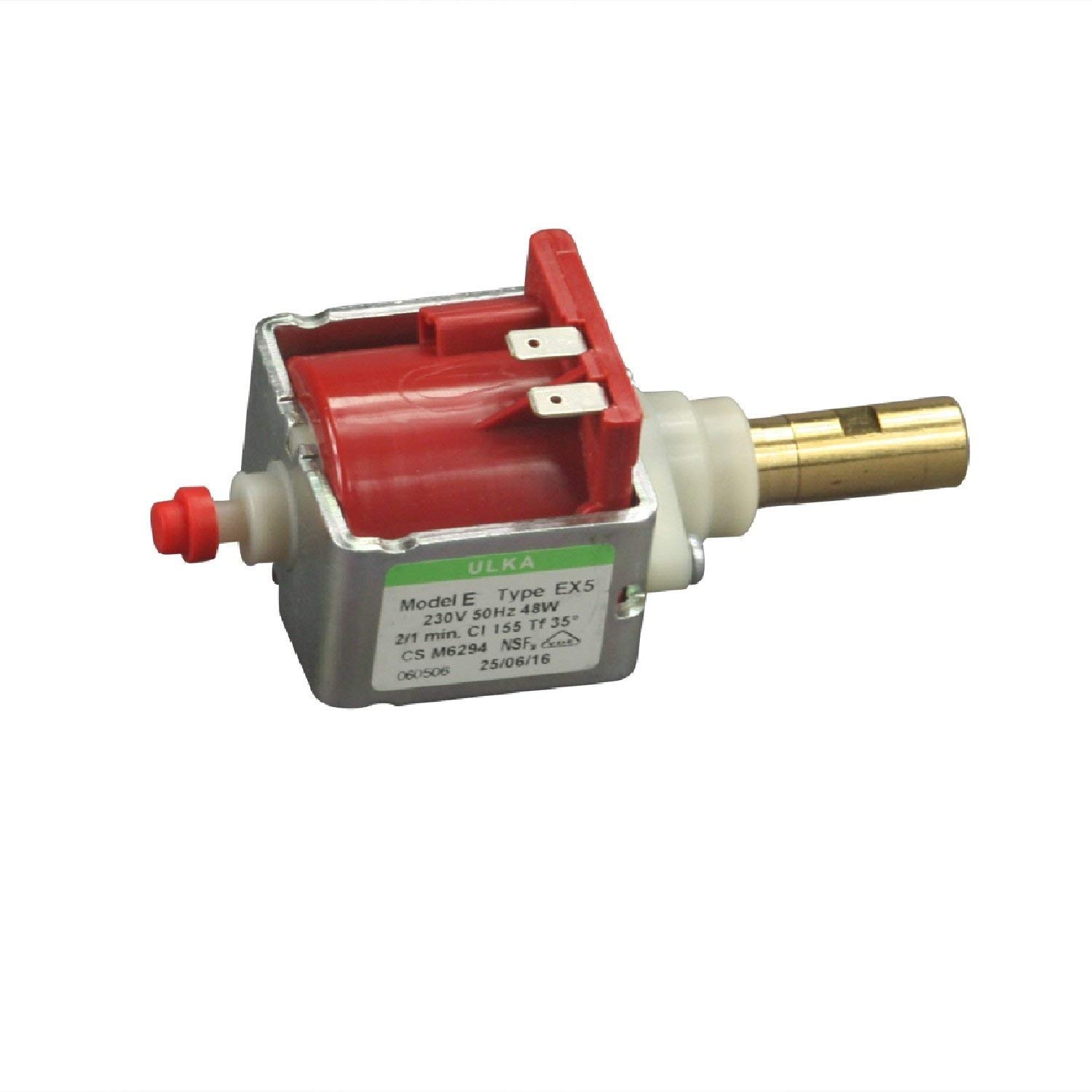 ulka Bomba de agua EX5 48 W 220 V Bar injerto Latón MOKONA Quick Mill RDL Veneto