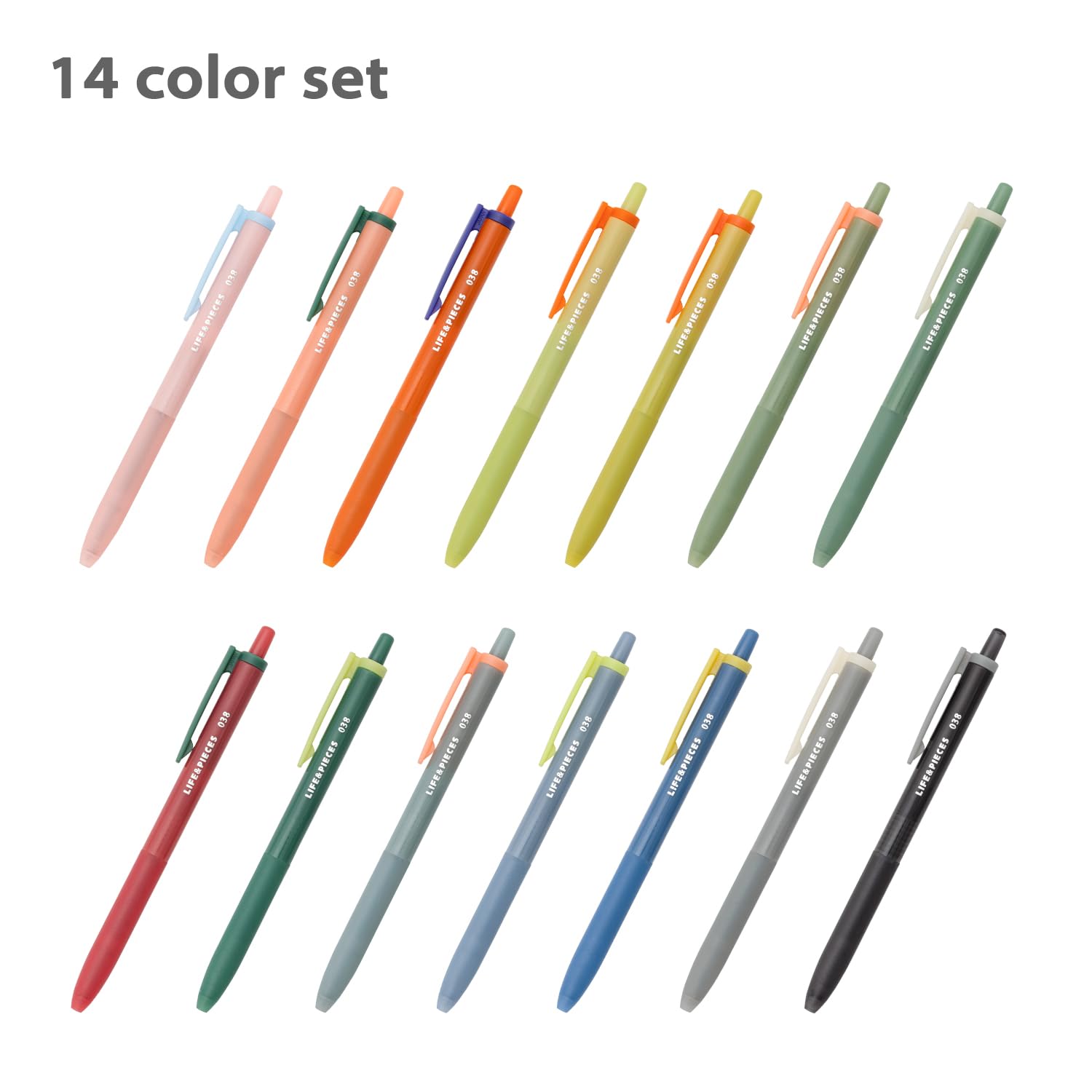 Amazon | LIVEWORK Korea Life&Pieces 0.38mm カラフル お絵かき用