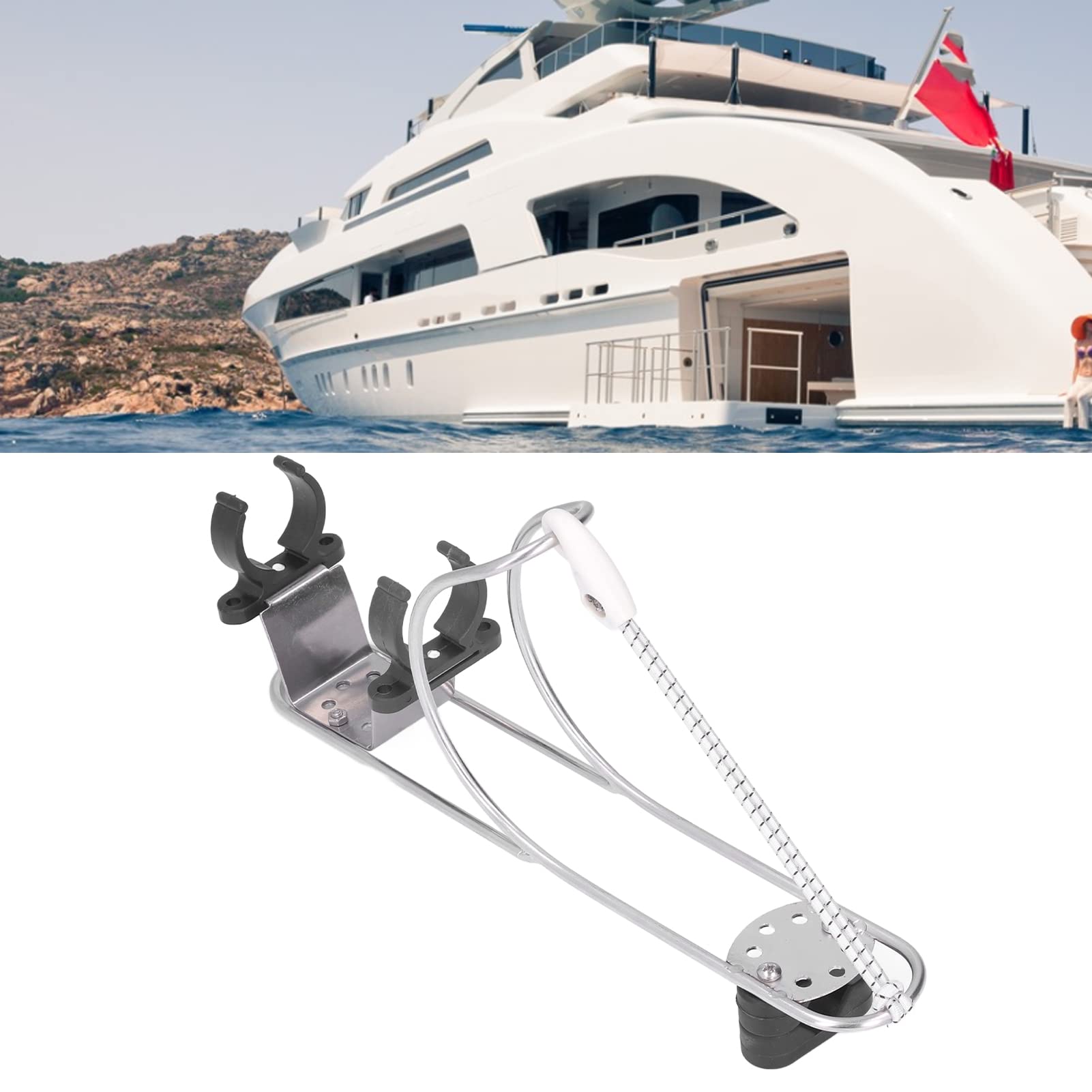 Supporto Per Salvagente In Acciaio Inox - Regolabile, Per Barche
