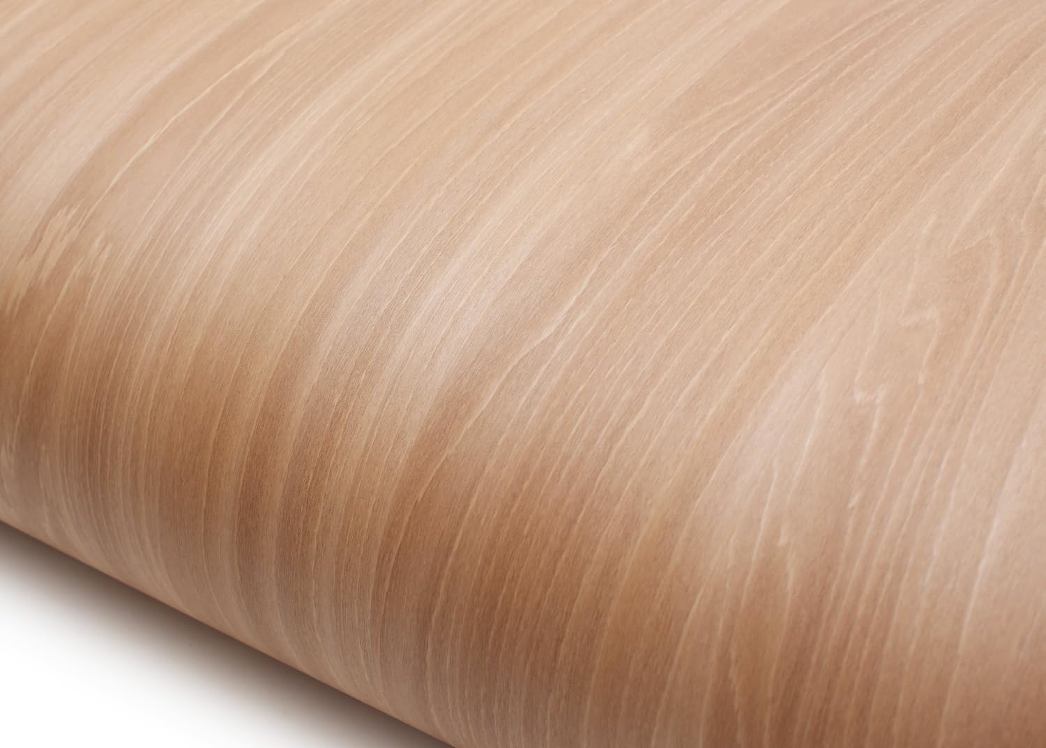 ROSEROSA Peel and Stick Faux Jatoba Wood Architectural Film Self-Adhesive Vinyl Film Wallpaper Door Wrap Counter Top Border Mirror Molding Trim KW246