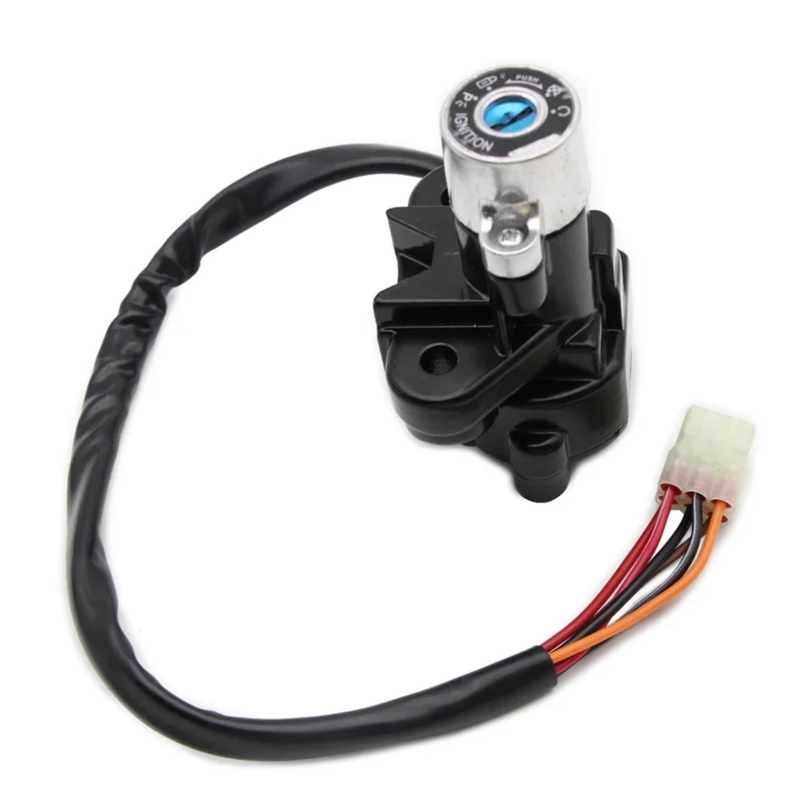 Pour Suzuki GSF600 GSF1200 Pour Bandit 600 1200 Contacteur D'allumage Bouchon De Réservoir Et Verrou Selle Kit Verrouillage Serrure D'allumage
