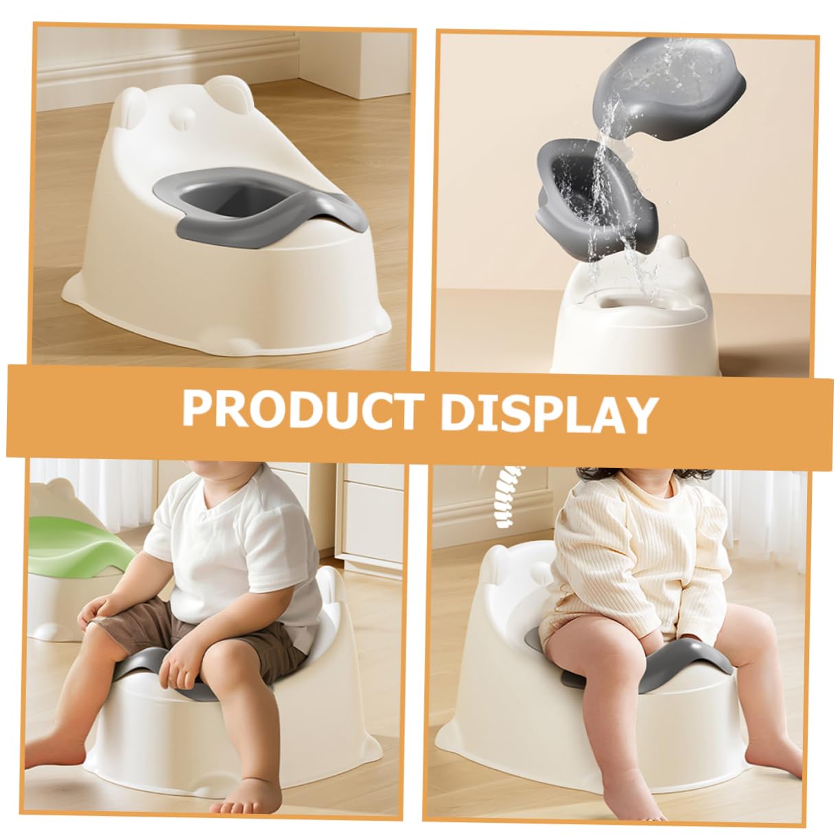 BESPORTBLE Orinal Para Bebes De Inodoro De Aprendizaje Portatil Orinal De Viaje Para Pequeños Inodoro Para Bebes Para Viajes