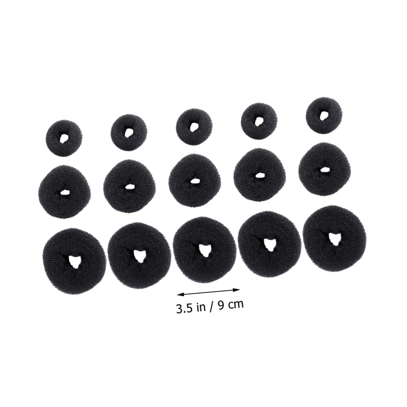 Beavorty 2 Set Di Strumenti Per Chignon Per Ragazzi E Ragazze Porta Chignon A Ciambella Strumento Per Lo Styling Dei Elegante E Facile Da Usare 15 Pezzi*2