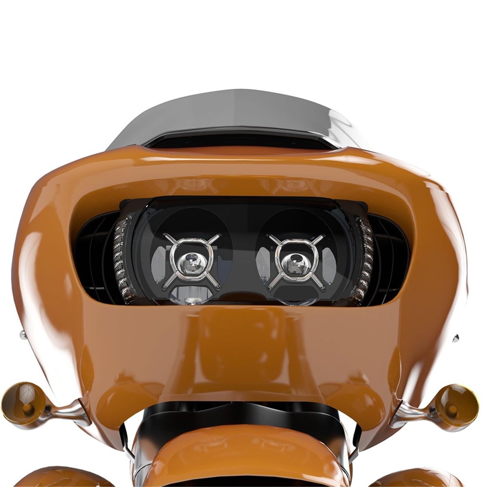 Faro Moto Per FLTRT Per FLTRX Per FLTRK LED Fendinebbia | Faro LED per faro Road Glide per Limited 3 per FLTRXS per FLTRU 2015-2023 luce moto W/DRL