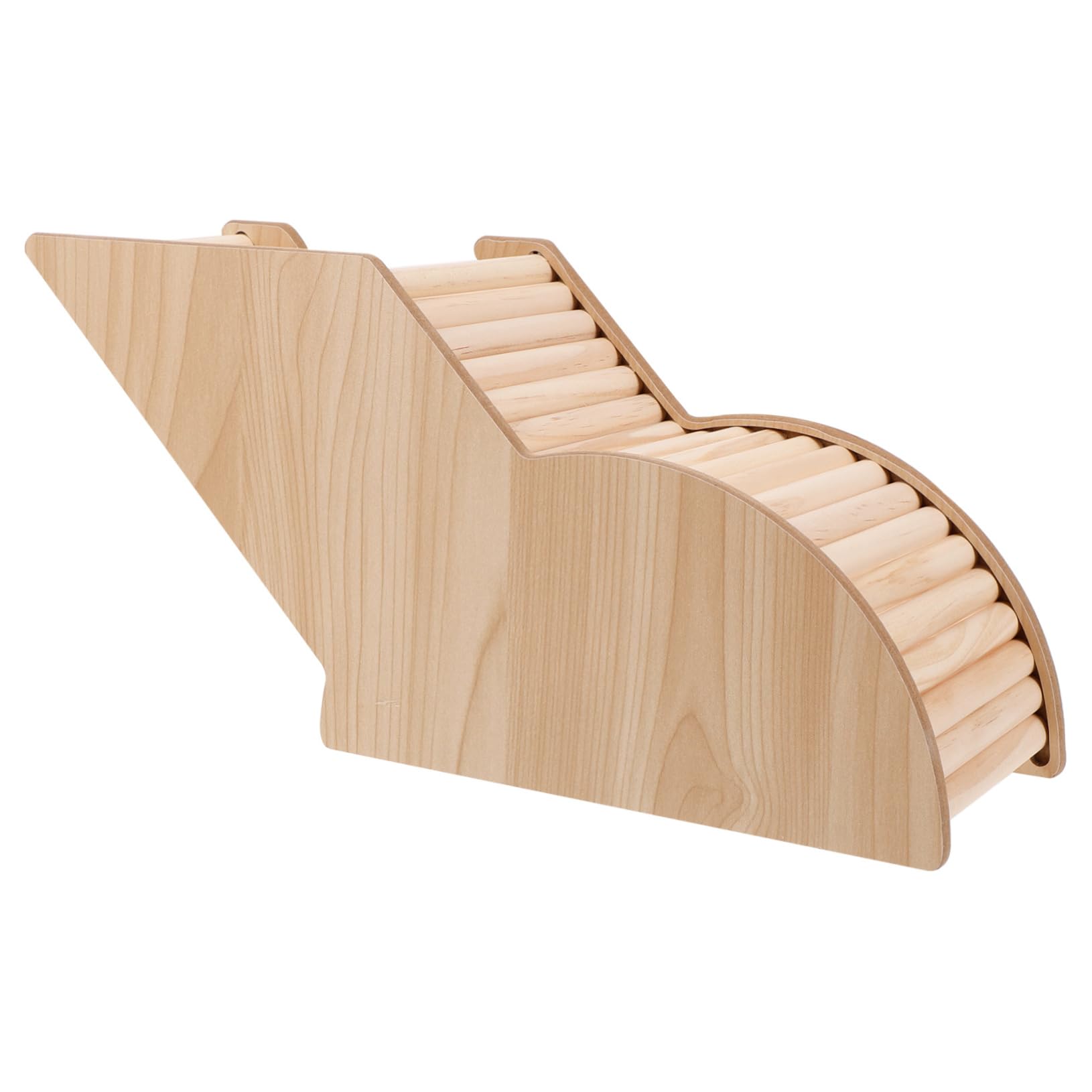 INOOMP 3piezas Túnel De Escondite De Madera para Hámster Accesorio De Refugio Seguro para Jaulas De Mascotas Juguete De Actividad para Roedores