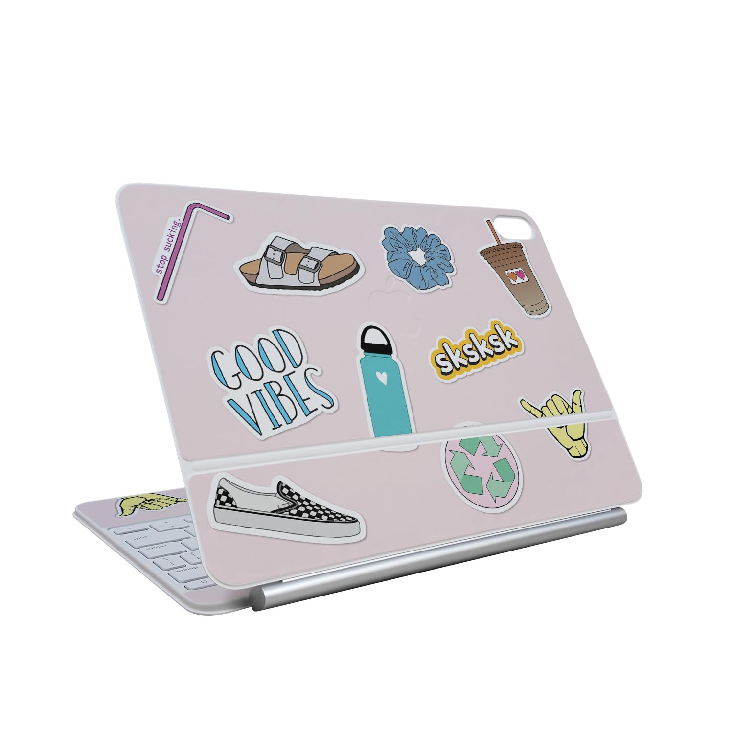 Skin Compatible with Apple Magic Keyboard for iPad Air 13-inch (M3) 2025 - VSCO1 - Premium 3M Vinyl Protective Wrap Decal Cover - Easy to Apply |