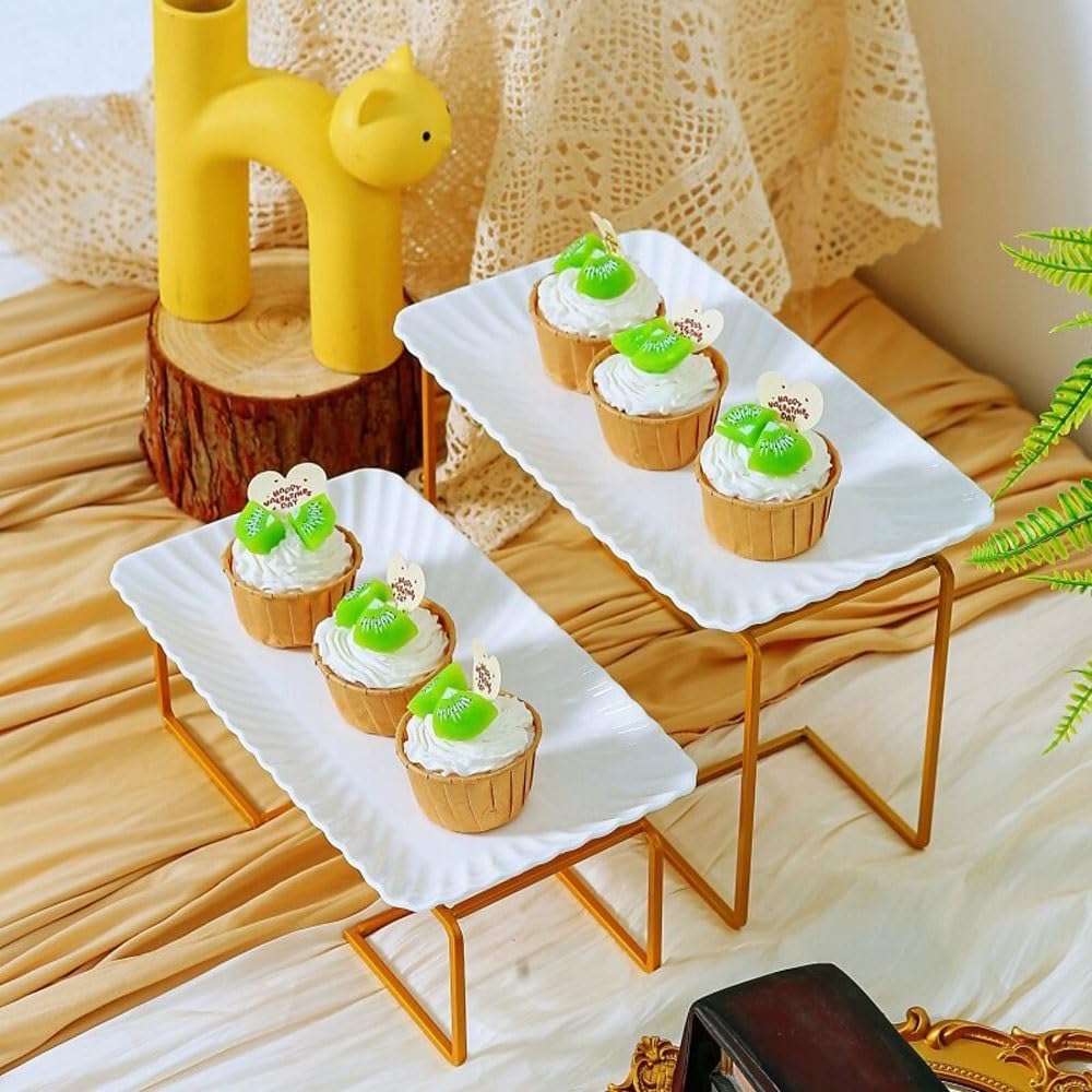 Multiuso Piatto di frutta Dessert Tafel Espositore Pallet for esposizione dell'hotel(Nero)