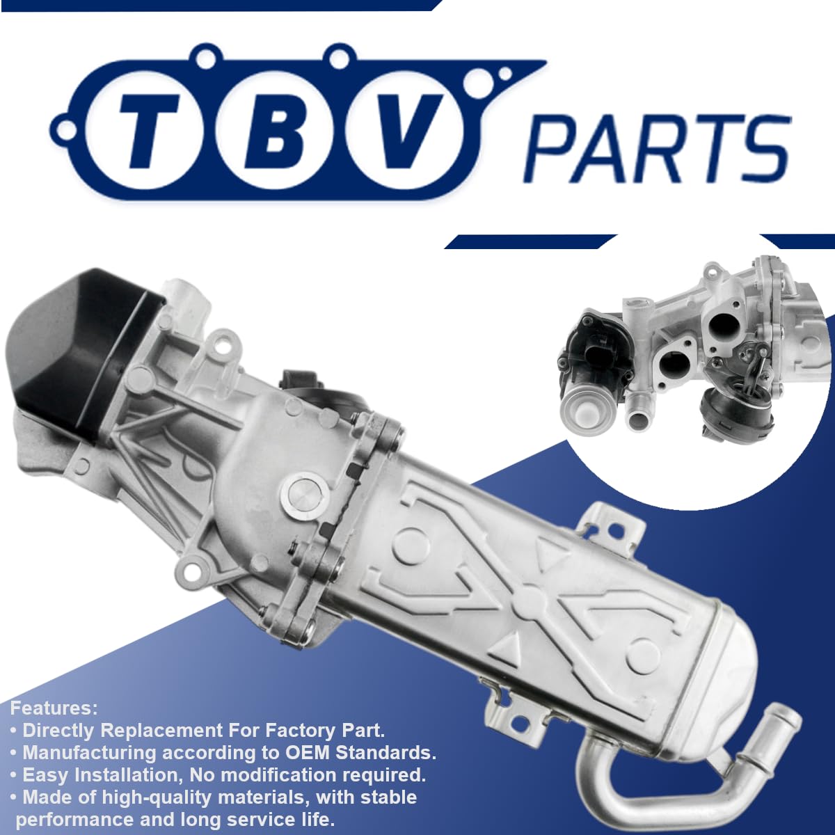 Válvula EGR de Recirculación de Gases – Compatible con motores 1.6/2.0 TDI – Referencias OEM 03L131512CF 03L131512CH 03L131512DQ 03L131512N 03L131512AP