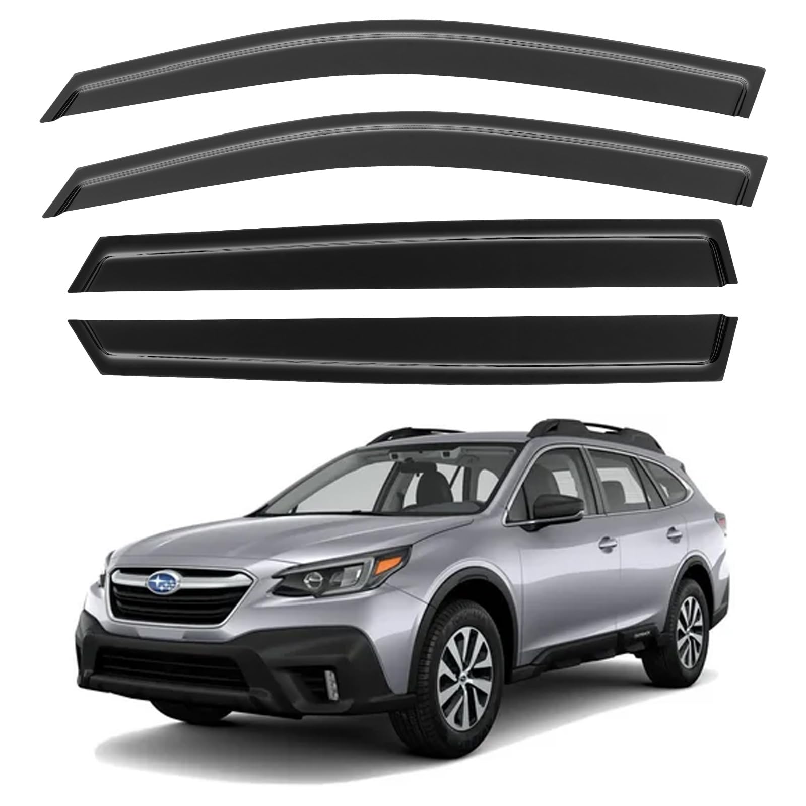 Window Visors Rain Guards for 2020 2021 2022 2023 2024 2025 Subaru Outback