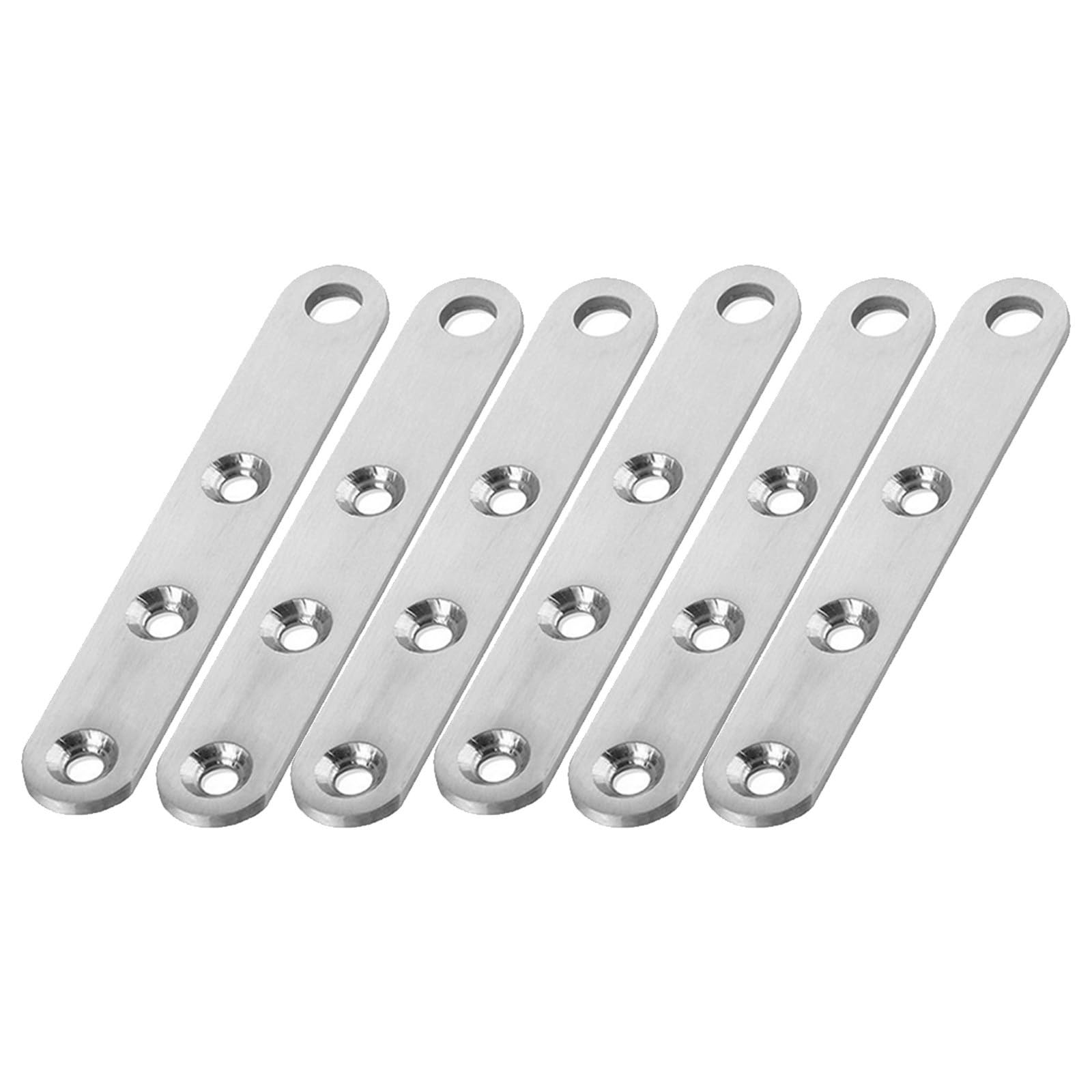 6 Piezas Bisagra de Pivote Oculta de Acero Inoxidable Husillo 360°