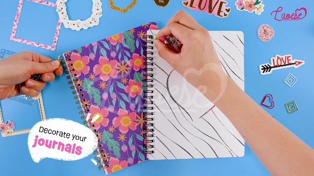 Journal Créatif Fille Kit Journal Créatif JOiFULi Pour Filles 8-13 Ans - Loisir Créatif Avec Autocollants Et Décorations Activité Manuelle Enfants