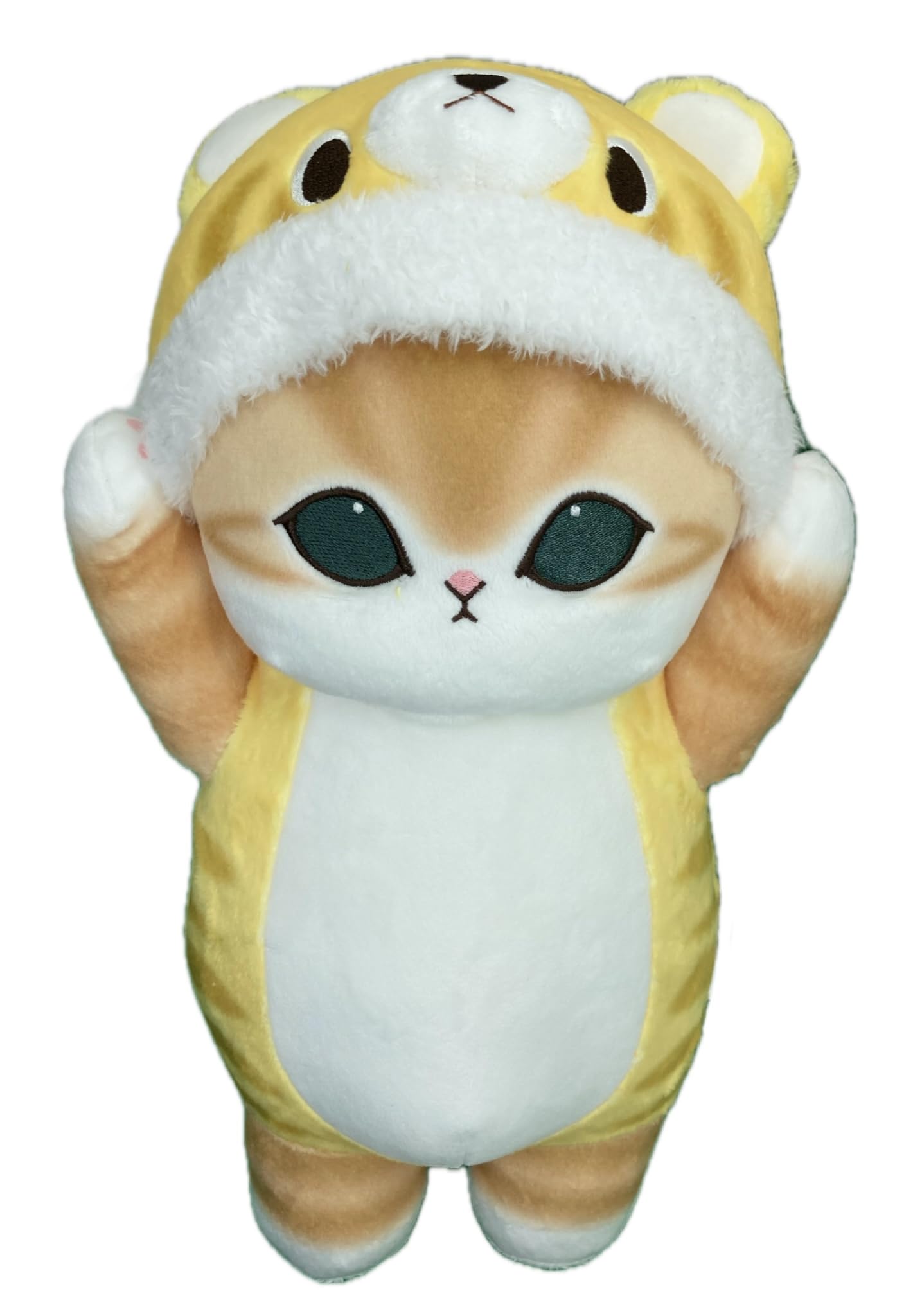 Amazon.co.jp: mofusand 着ぐるみにゃん BIG ぬいぐるみ 約34