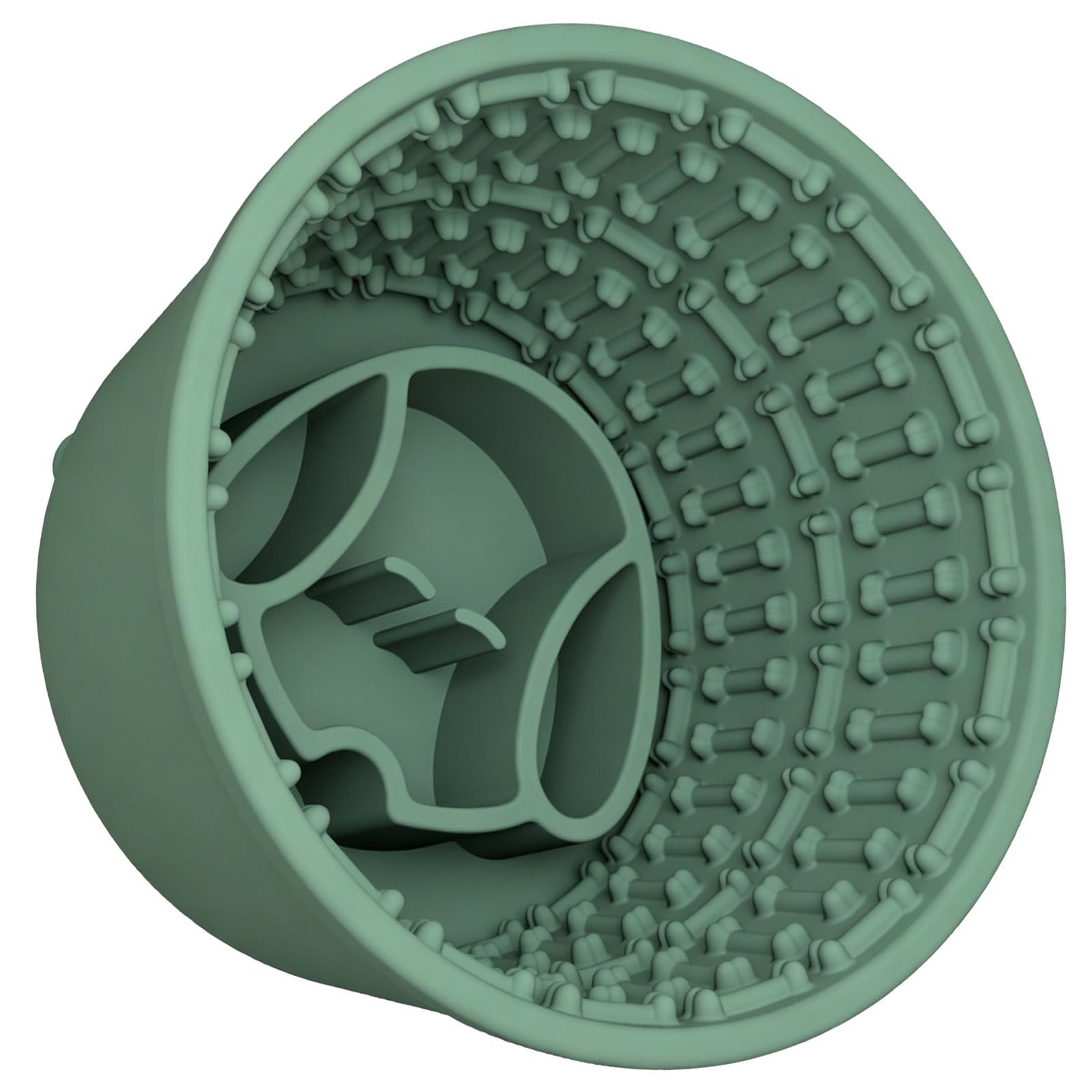 BWANGIAO Dog Slow Feeder Lick Mats With NonSlip Silicone Base Treat Dispenser Food Bowl For Eating And Mental