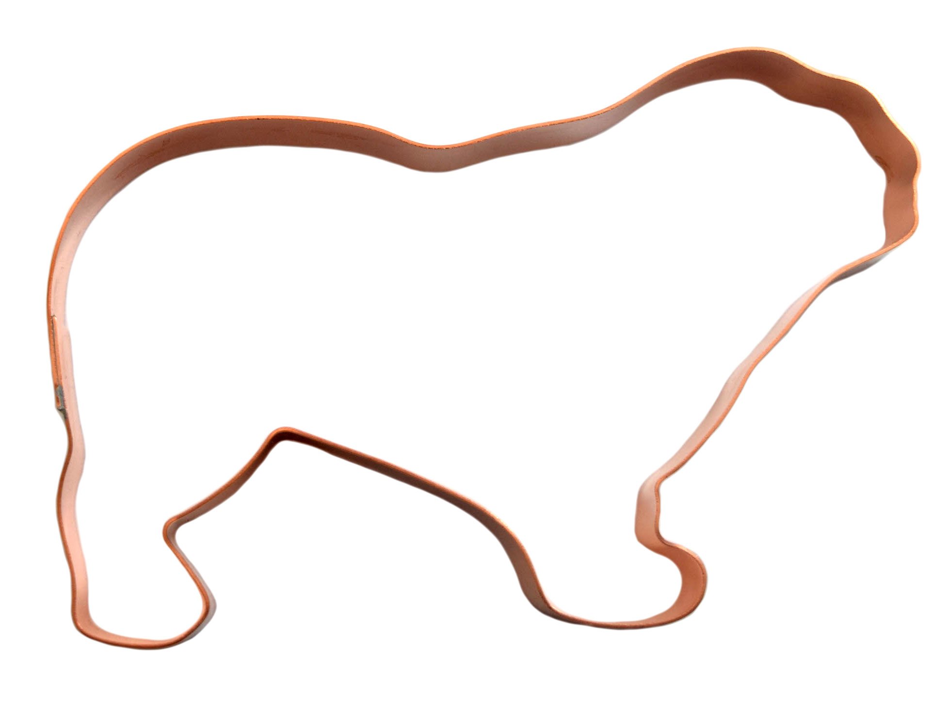 Polish Lowland Sheepdog Copper Dog Cookie Cutter