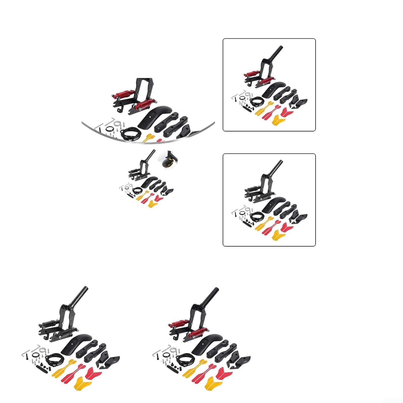 Fourche en aluminium résistant à l'usure pour scooter Ninebot pour Max G30