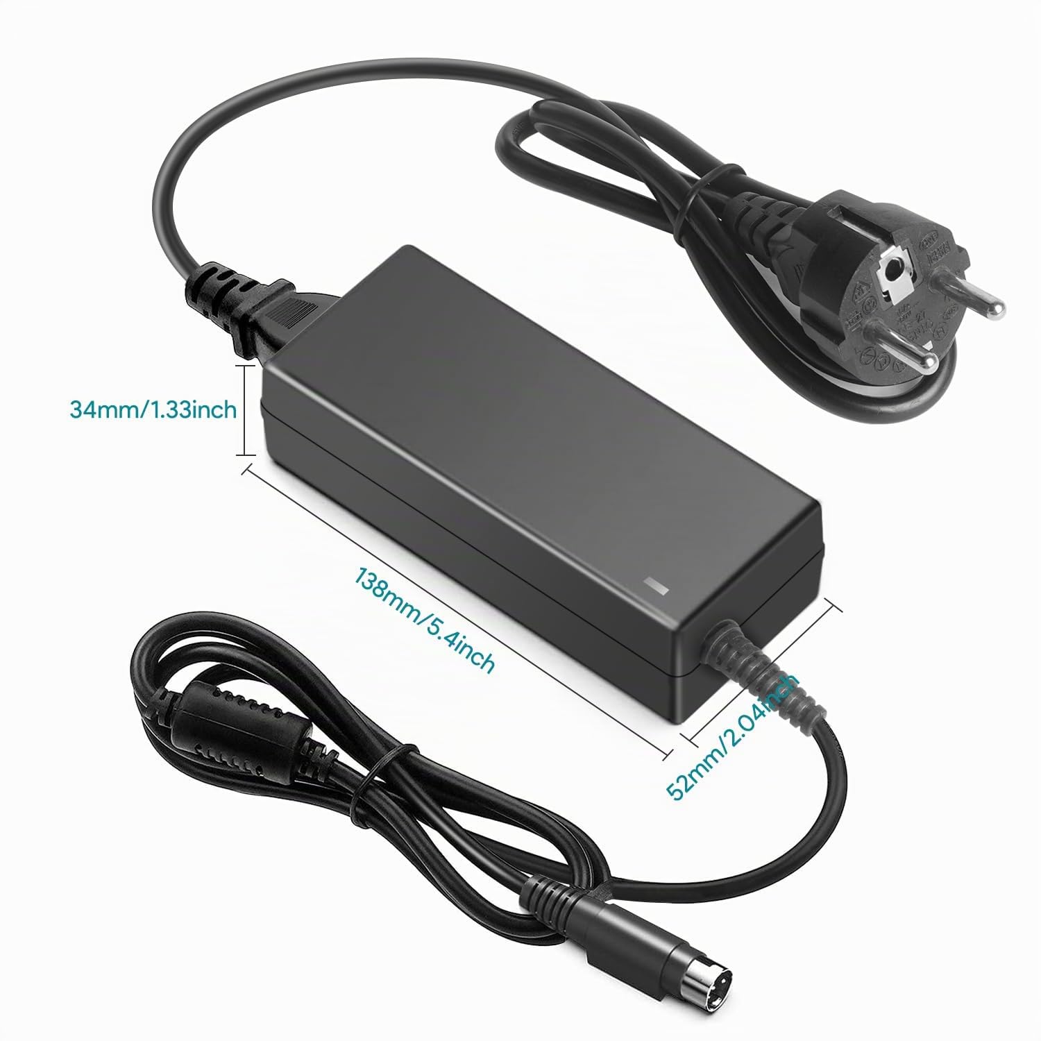 TAIFU 120W Chargeur Compatible avec Synology Disk Station 4-Bay Synology DS918+ DS918 DS916+ DS415+ DS920+ DiskStation DS1520+ DS1522+ DS923+ DS718+ QNAP TS-419P TS464 TS431 TS410 TS412 NAS Server