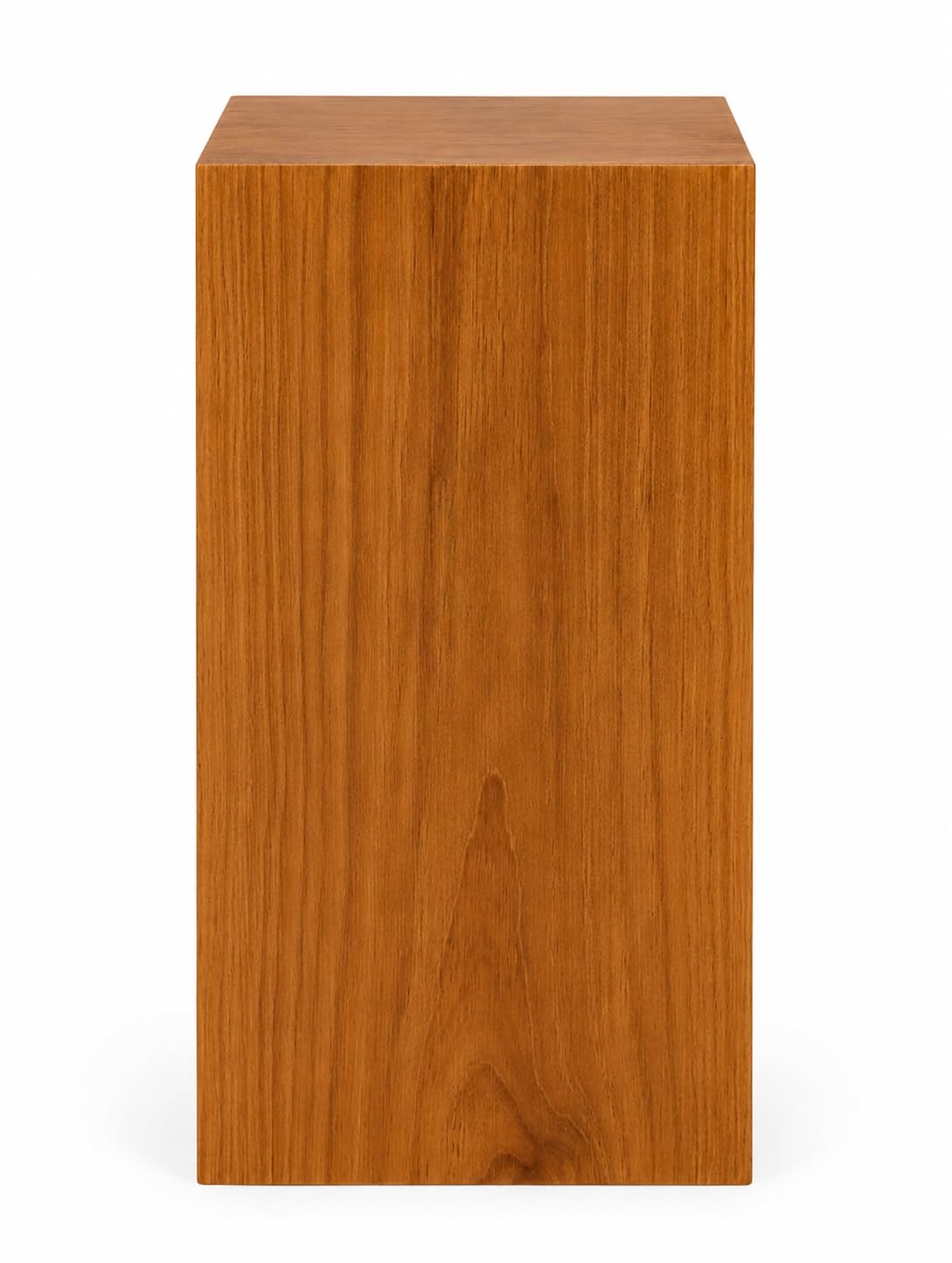Pedestal madera. Acabado Roble claro mate. Varias medidas. (20*20*40 cms)