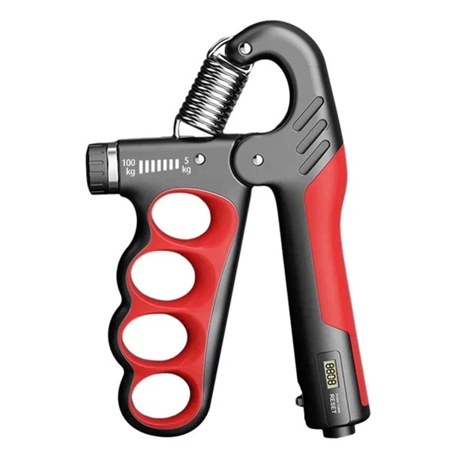 FLYIODFCXV Wrist trainer, 5-120kg Hand Strengthener Adjustable Muscle Recovery Fitness Strength Exercise Handgrip(Elec 5-100Kg-A1)