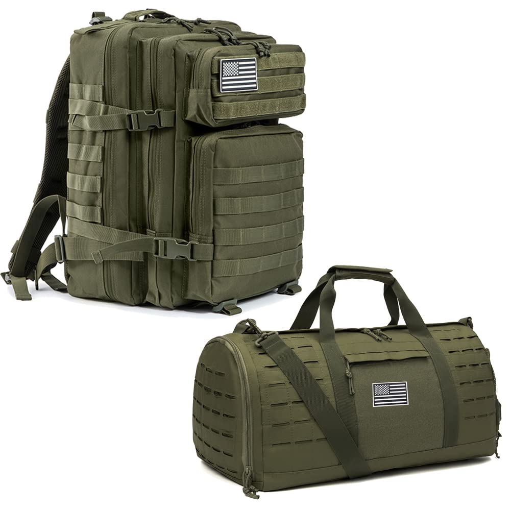 QT&QYTactical Backpack v1.0 and Tactical Duffle Bag