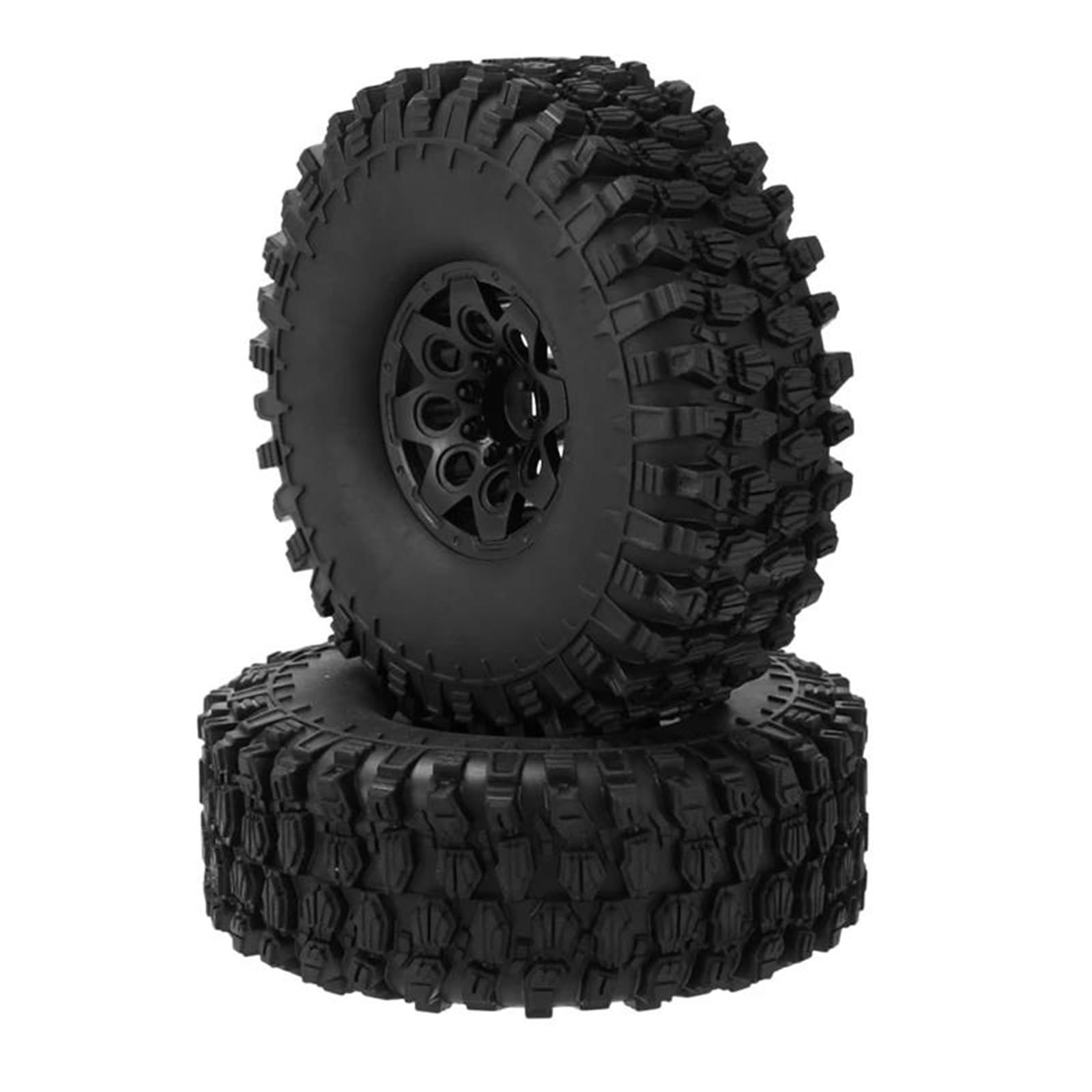 RC Ruote Gomma Compatibile Con Traxxas Per TRX4 D90 Per Axial Per SCX10 II III 1/10 RC Crawler Car 4 Pezzi 120 Mm 1.9 Beadlock Cerchione Pneumatico Set