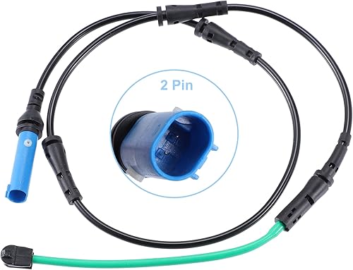 Miniatura 4 de ACROPIX Sensor de pastillas de freno de coche Pastillas de freno de disco trasero Sensor indicador de desgaste apto para BMW 530i - Paquete de 1