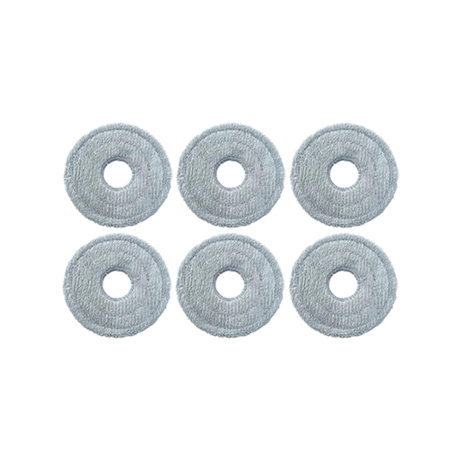 SLAQEYDJS Generic Mop Cloth Replacement Parts, Compatible For Dreame L40s Ultra L40s Pro Ultra Robot Vacuum Cleaner(6pcs)