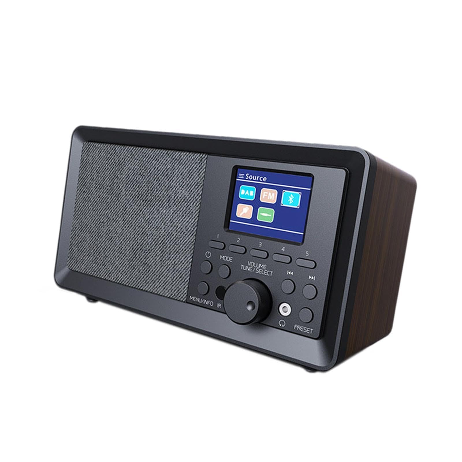 BNF® Retro Bt Radio Stereo for Home Kitchen Family Digital Audio Broadcast-Electronics-Home Audio-Radios & Boomboxes-Kitchen Radios-image-3